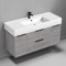 Floating Bathroom Vanity, Modern, 48